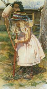 水粉大师Steve Hanks 016-HobbyHorse